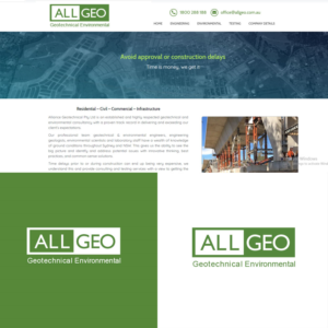Logo Design by CreativeFlows 2 for Alliance Geotechnical | Design: #25119574