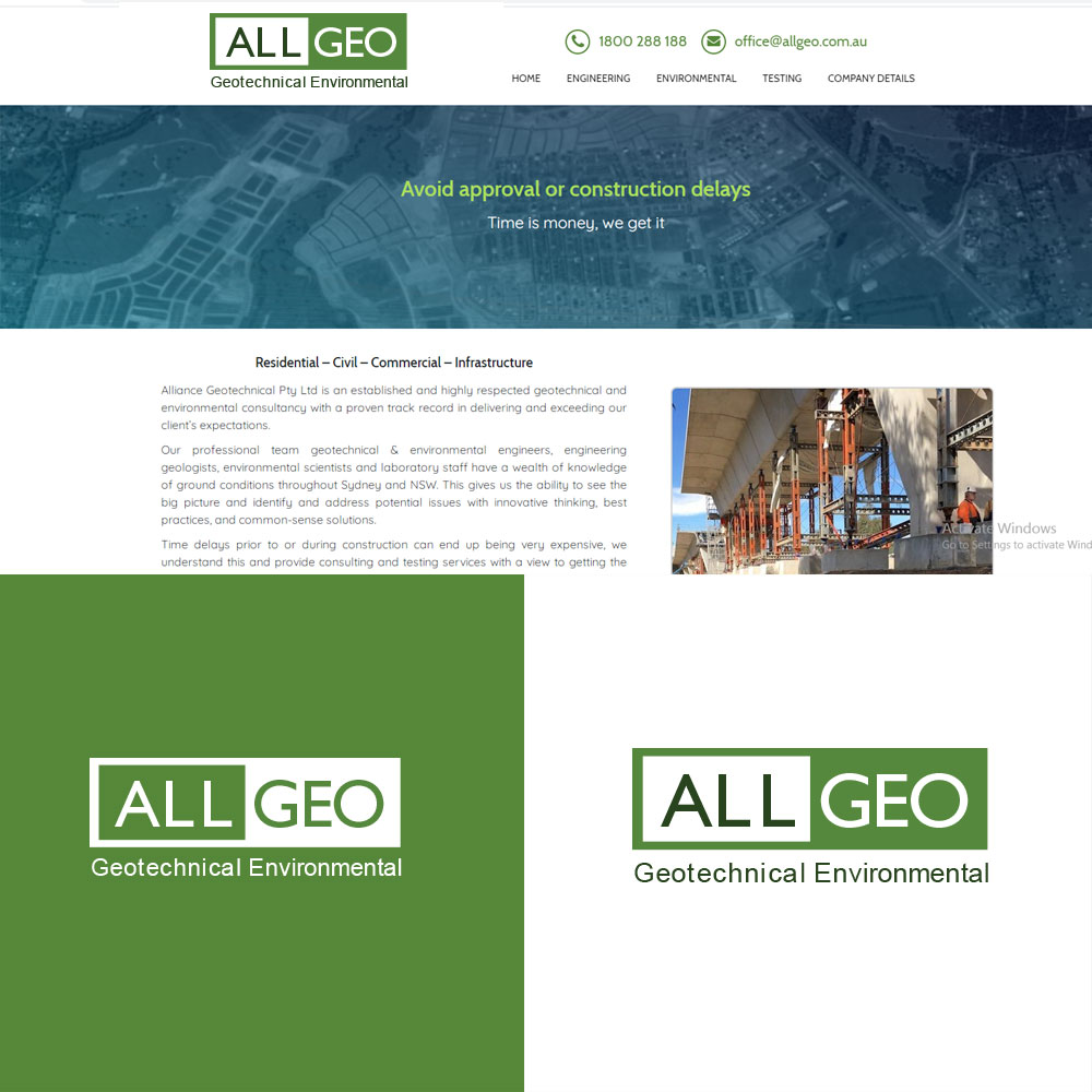 Logo Design by CreativeFlows 2 for Alliance Geotechnical | Design #25119575