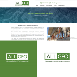 Logo Design by CreativeFlows 2 for Alliance Geotechnical | Design: #25119575