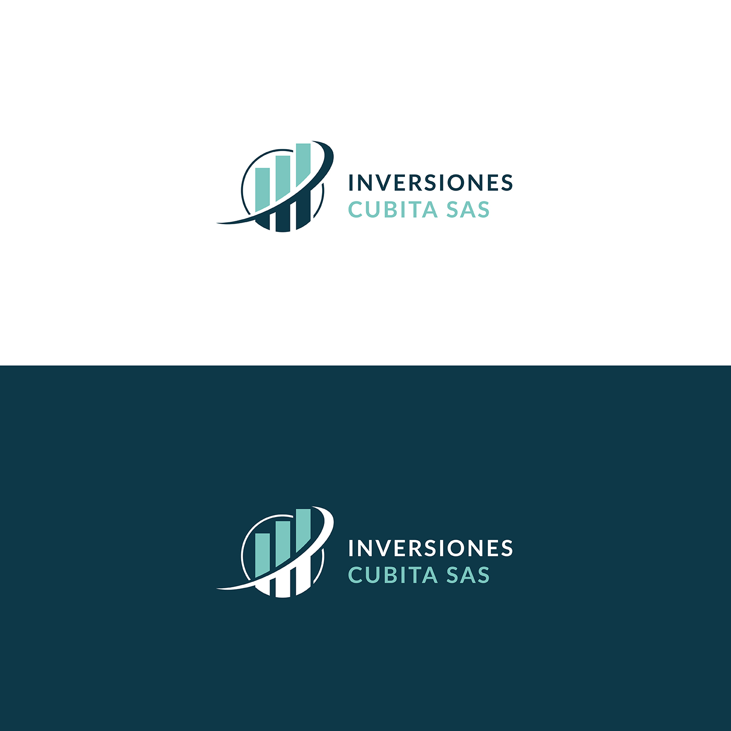 Logo Inversiones Upmarket, Elegant Logo Design for INVERSIONES CUBITA SAS by Grapi ...