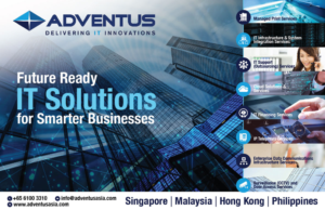 Adventus Singapore - Half Page Magazine Ad | Graphic Design by apolgv