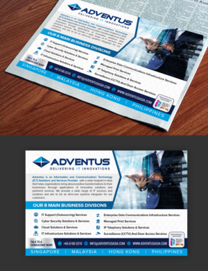 Adventus Singapore - Half Page Magazine Ad | Graphic Design by SAI DESIGNS
