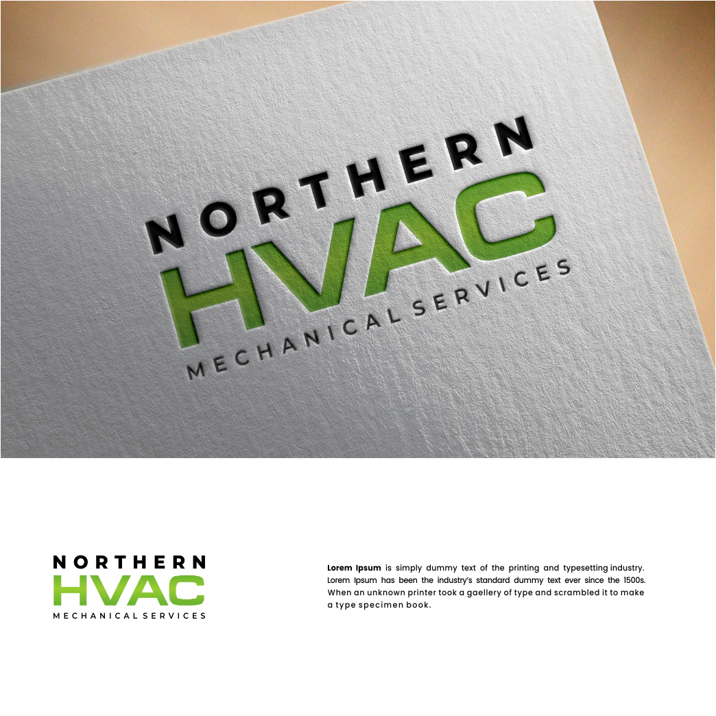 Logo Design by A N F 375 for Northern HVAC | Design #25135006
