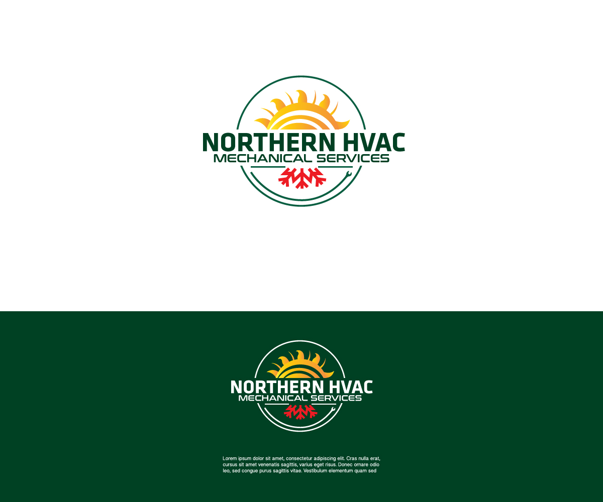 Logo Design by edwinnegz1 for Northern HVAC | Design #25132767