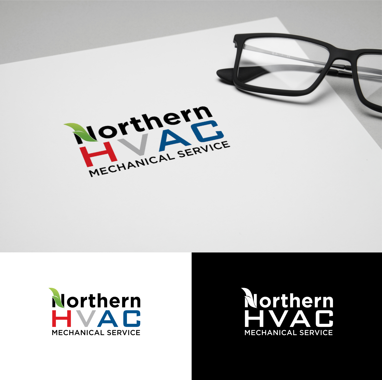 Logo-Design von az art für Northern HVAC | Design #25131637