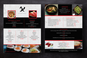 Menu Design by 3-ikE