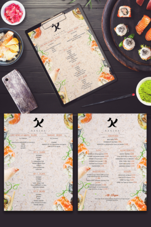 Menu Design by Manobo Graphic Design Services