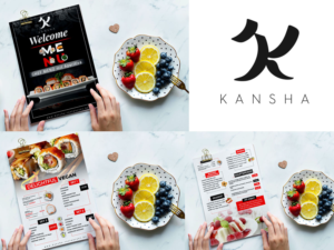 Menü-Design von n214008 für KANSHA GmbH & Co KG | Design: #25177866