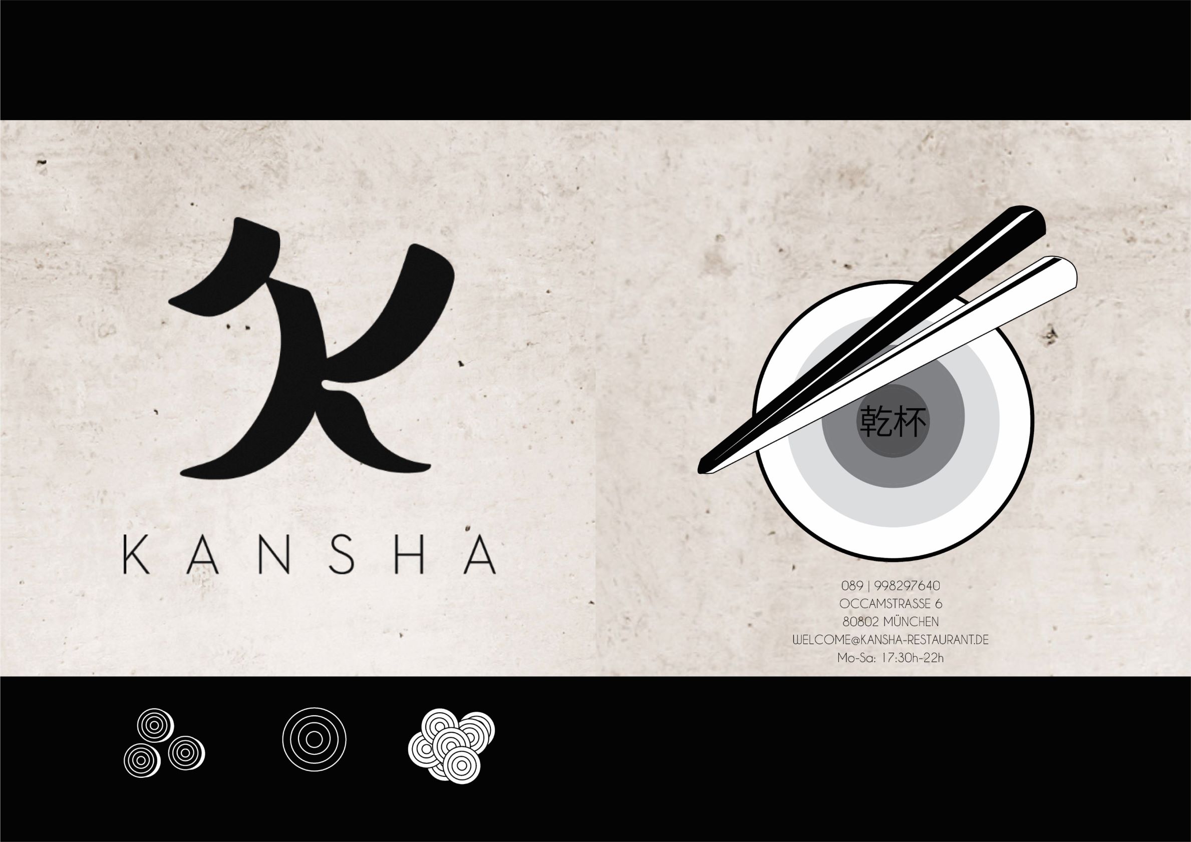 Diseño de Menú por Viktoria 11 para KANSHA GmbH & Co KG | Diseño #25169981