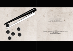 Menu Design by Viktoria 11 for KANSHA GmbH & Co KG | Design: #25169982