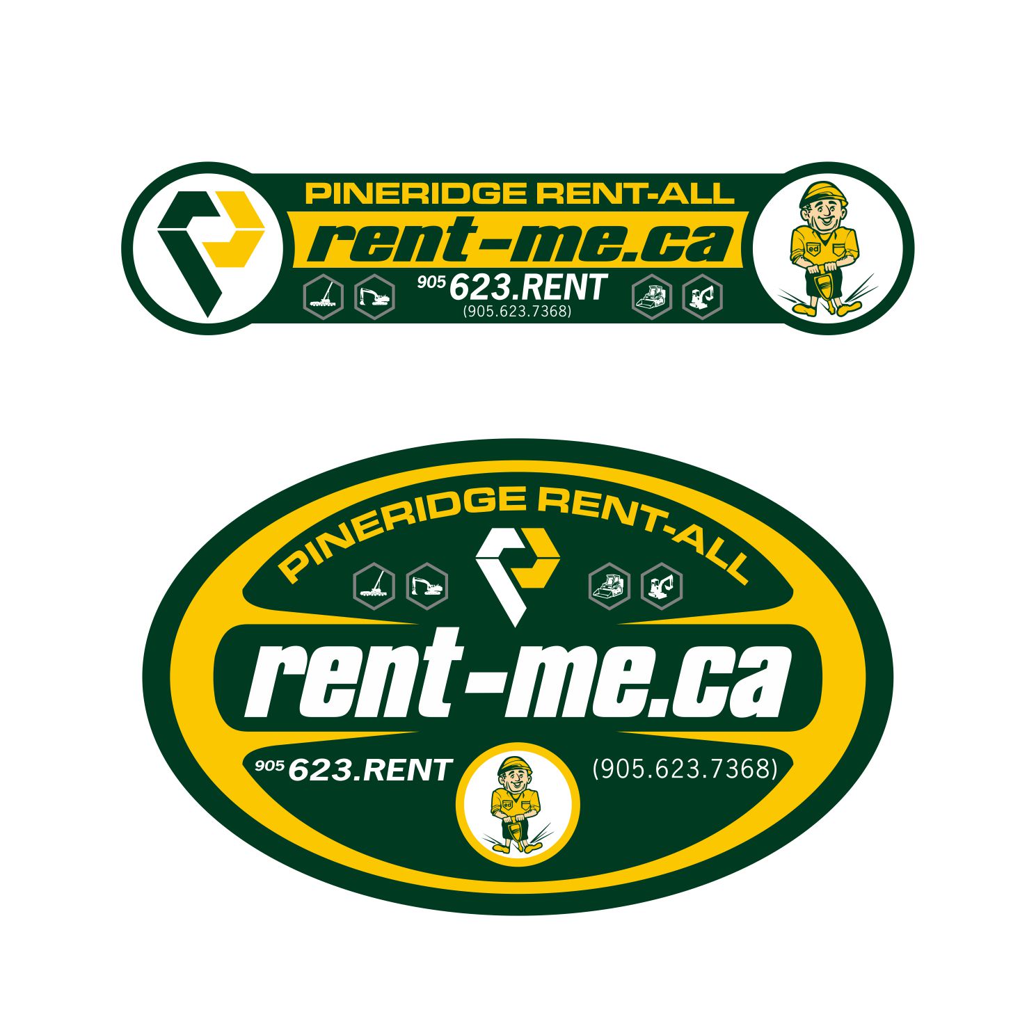 Logo Design by teslaone for Pineridge Rent-All | Design: #25166728