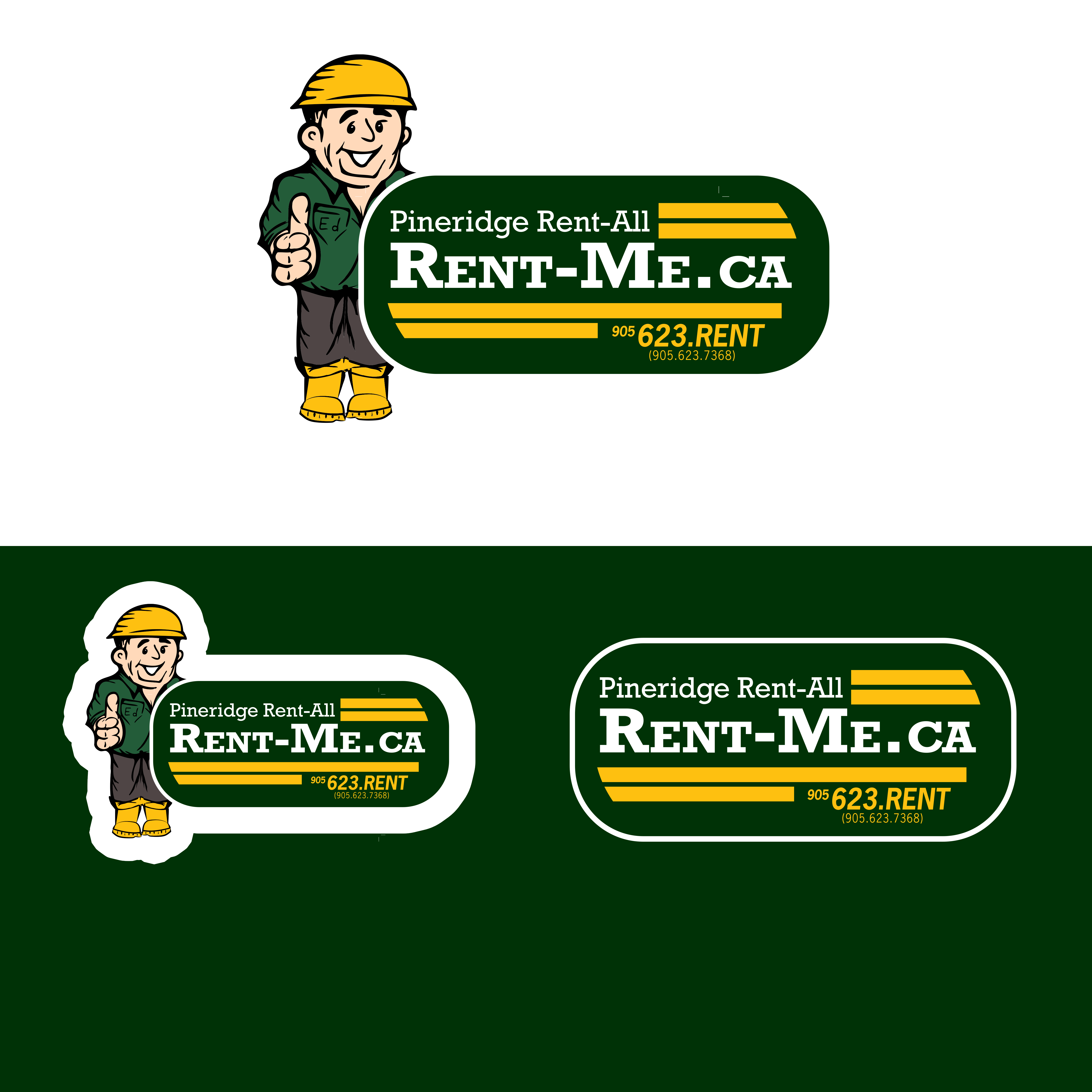 Logo Design by Gb designs for Pineridge Rent-All | Design #25150601