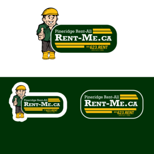 Logo Design by Gb designs for Pineridge Rent-All | Design #25150601