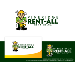 Logo Design by alvinnavarra for Pineridge Rent-All | Design: #25157912