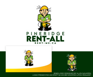 Logo Design by alvinnavarra for Pineridge Rent-All | Design: #25157932