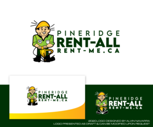 Logo Design by alvinnavarra for Pineridge Rent-All | Design: #25167783