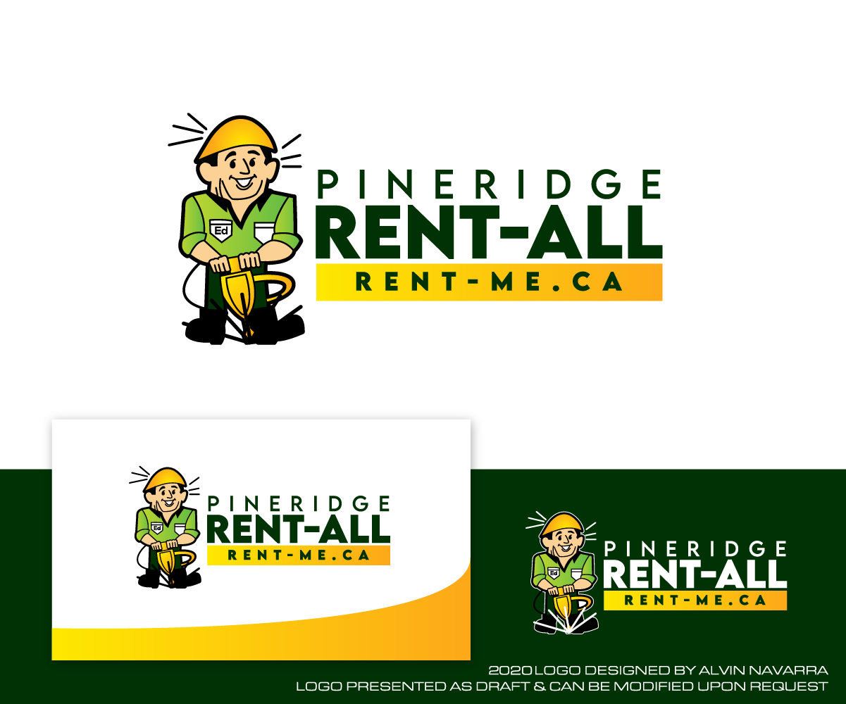 Logo Design by alvinnavarra for Pineridge Rent-All | Design #25167786