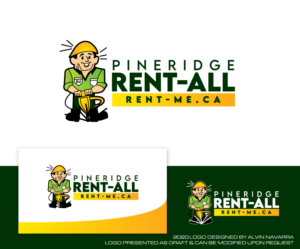 Logo Design by alvinnavarra for Pineridge Rent-All | Design: #25167786