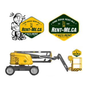 Logo Design by Shagufta Shafiq for Pineridge Rent-All | Design: #25181946
