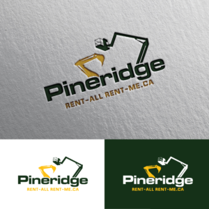 Pineridge Rent-All  rent-me.ca | Logo Design by Rii