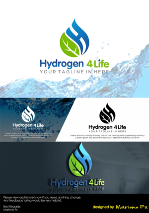 Hydrogen 4 Life | Logo Design by Mariono Fx