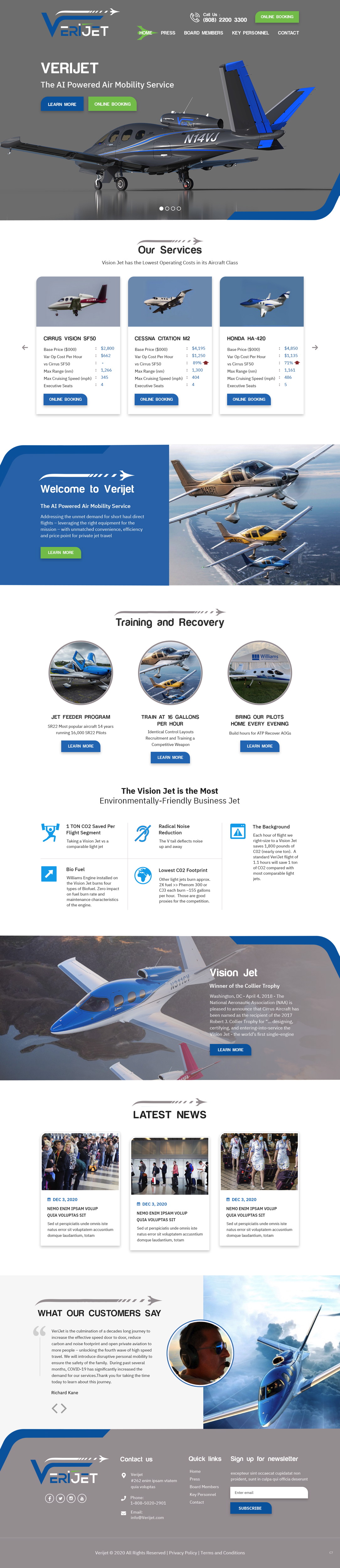 Web Design par pb pour Verijet | Design #25139168