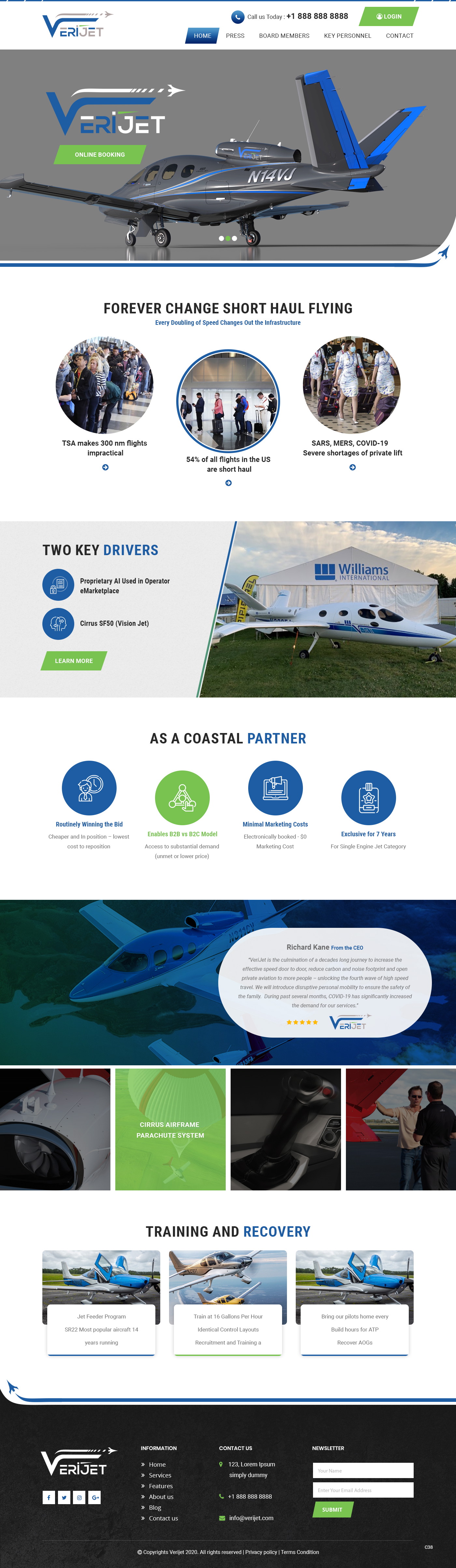 Diseño Web por pb para Verijet | Diseño #25139176