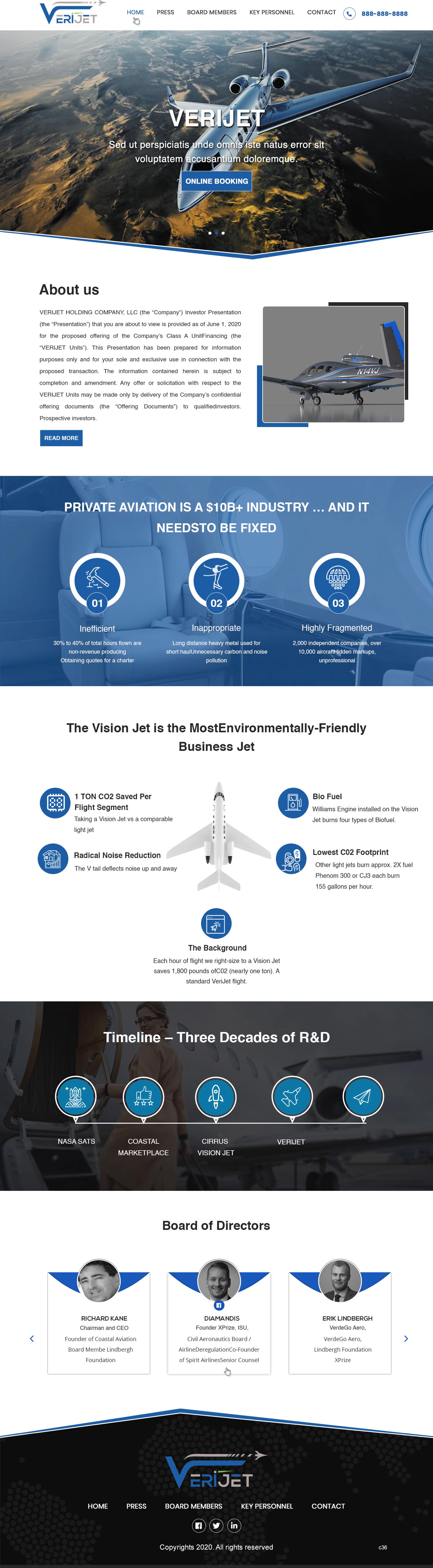 Diseño Web por pb para Verijet | Diseño #25139177