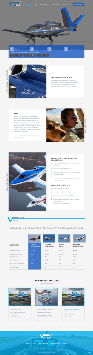 Web-Design von pb für Verijet | Design: #25139179
