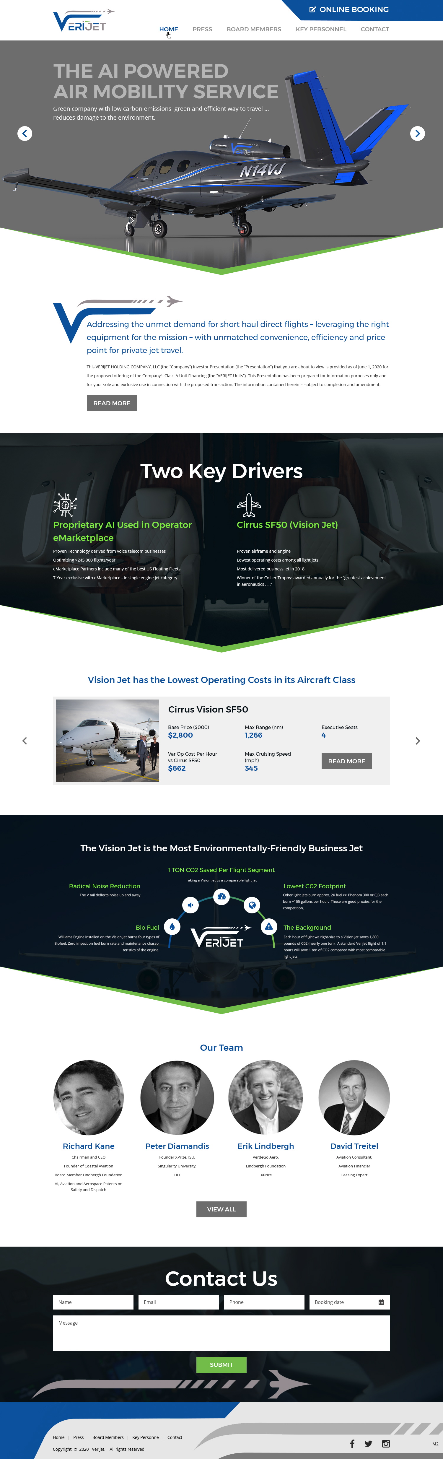 Web Design par pb pour Verijet | Design #25195578