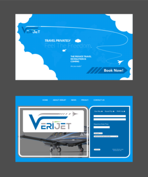 Web Design by srhzaidi for Verijet | Design: #25179468