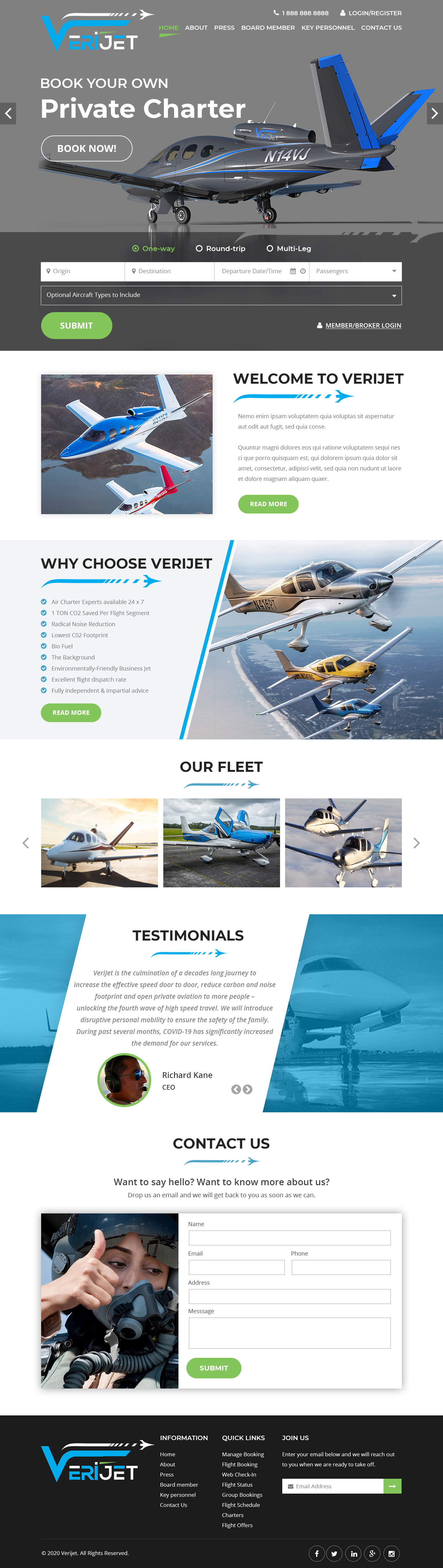 Web-Design von Starlyn DS für Verijet | Design #25174327