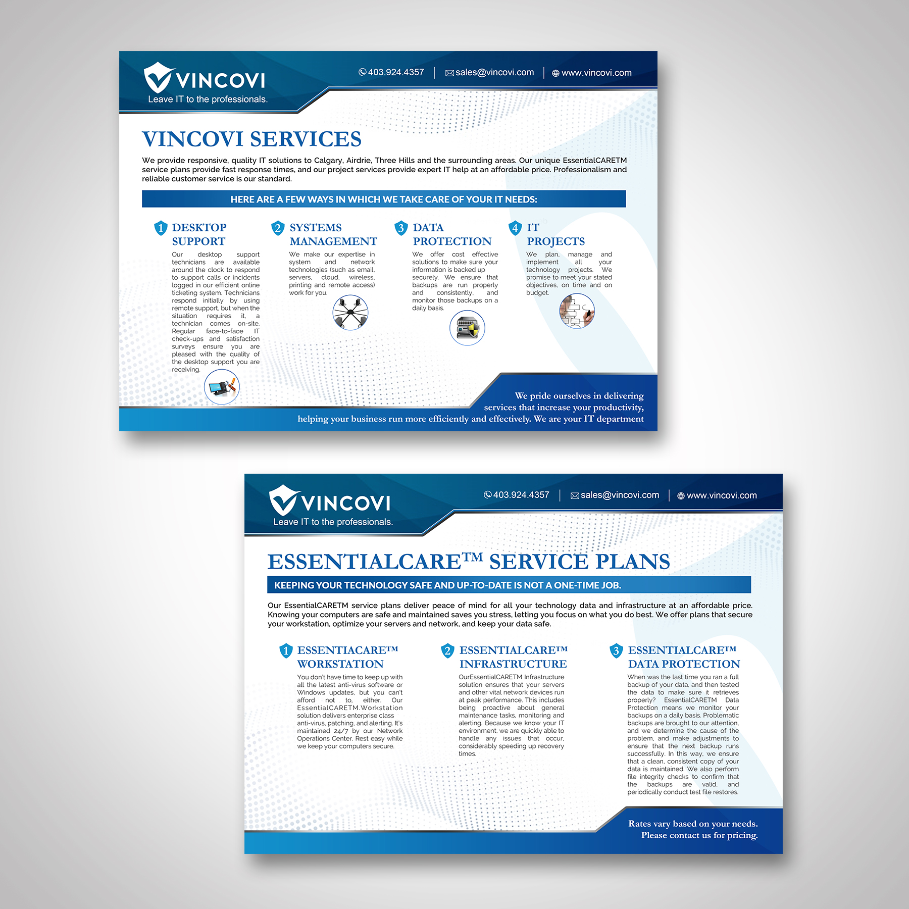 Flyer Design by ARTDOTBUMBA HOUSE OF DESIGN for VINCOVI Technology Solutions Inc | Design #25137231