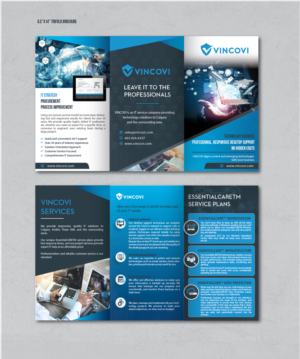 Flyer Design by alex989 for VINCOVI Technology Solutions Inc | Design: #25187508