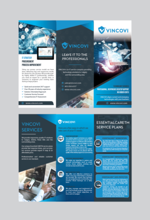 Flyer Design by alex989 for VINCOVI Technology Solutions Inc | Design: #25219230