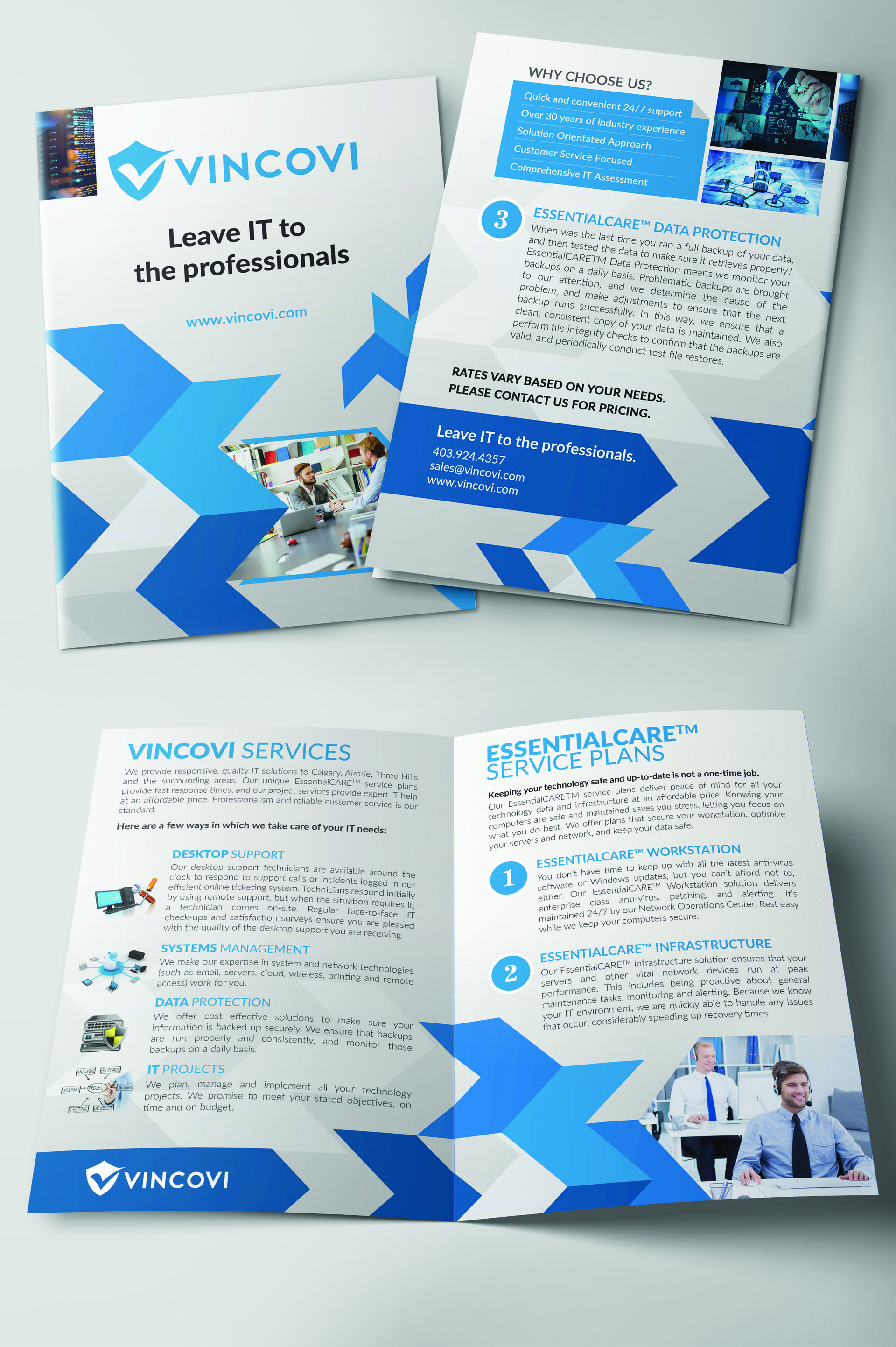 Flyer-Design von dhonivenkat für VINCOVI Technology Solutions Inc | Design #25176519