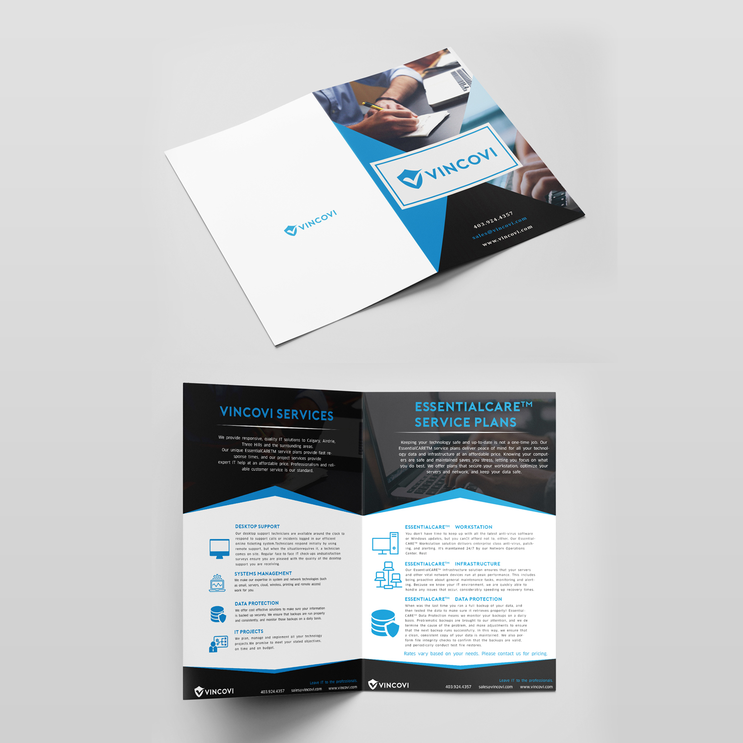 Flyer Design by Murry for VINCOVI Technology Solutions Inc | Design #25156543