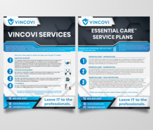 Flyer Design by Owleria for VINCOVI Technology Solutions Inc | Design: #25152435