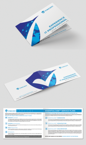 Design de Flyer par BLUE WINGS pour VINCOVI Technology Solutions Inc | Design #25139311