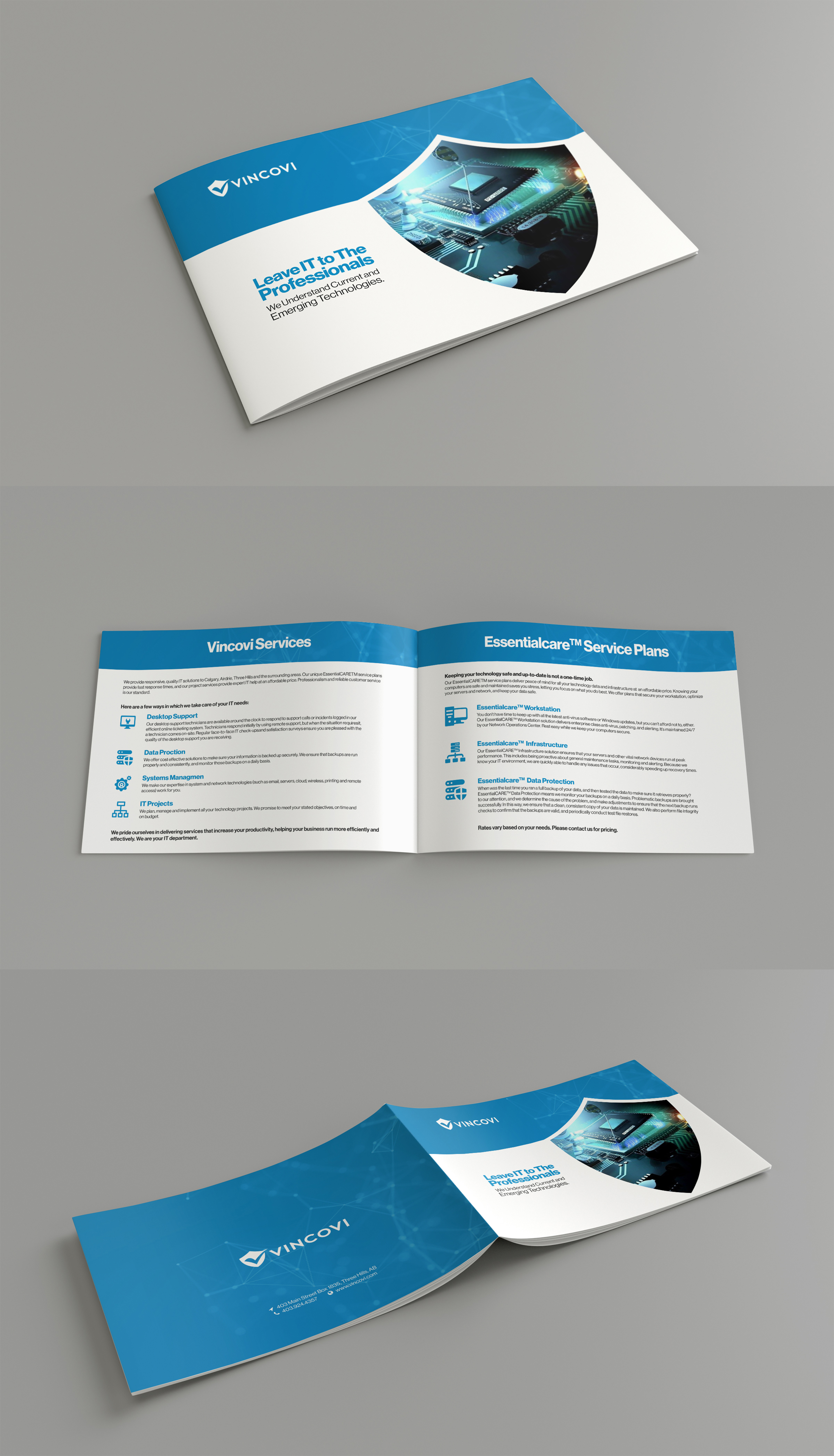Flyer Design by Graphic Guy for VINCOVI Technology Solutions Inc | Design #25149720