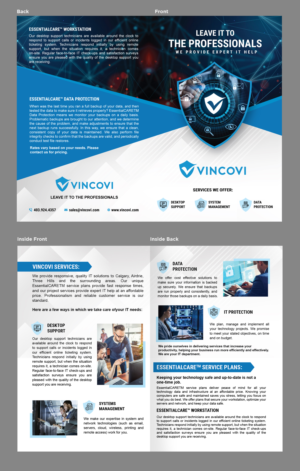 Flyer Design by Gangadhar Jena for VINCOVI Technology Solutions Inc | Design: #25173469