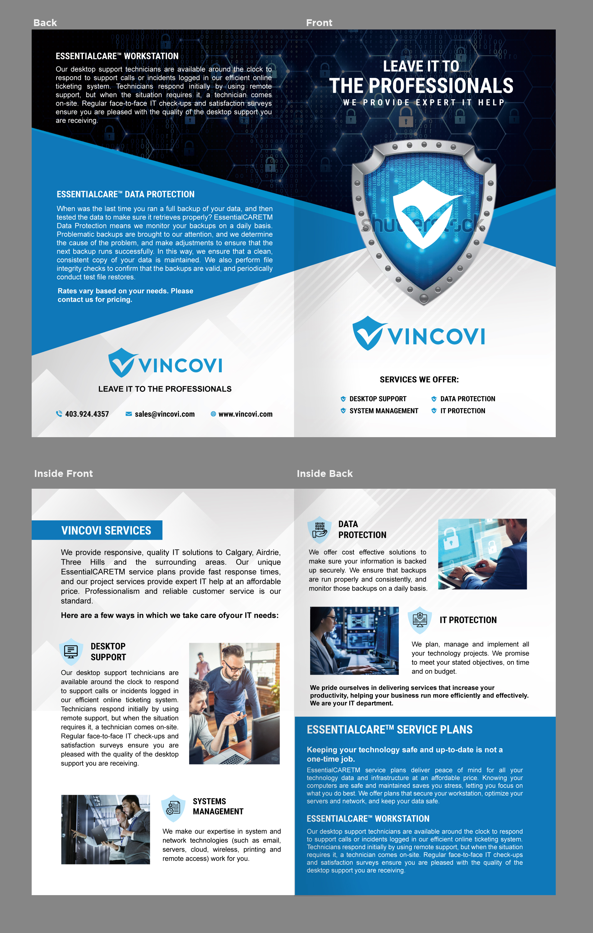 Flyer Design by Gangadhar Jena for VINCOVI Technology Solutions Inc | Design #25183583