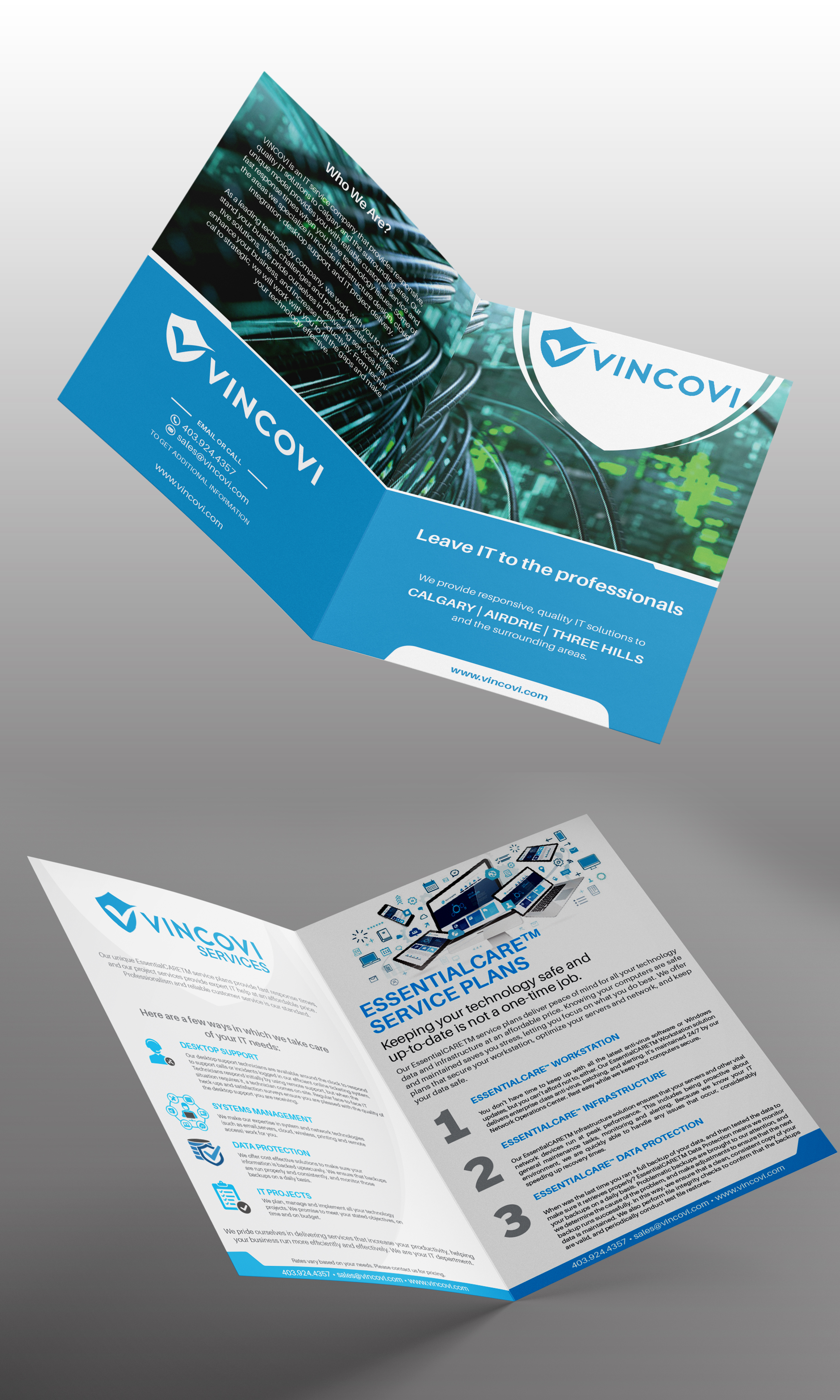 Flyer Design by CDS Creative for VINCOVI Technology Solutions Inc | Design #25126487