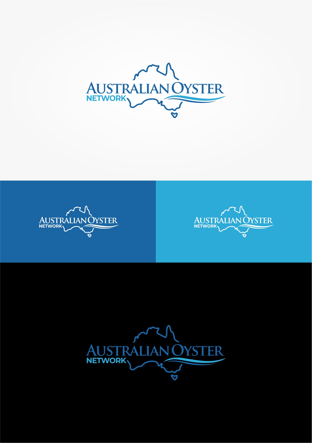 Logo Design by Robby SC for Australian Oyster Network | Design #25150125
