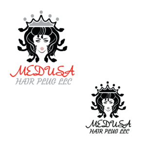 MEDUSA HAIR PLUG LLC | Logo Design by emptyboxgraphics