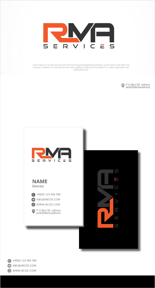 Logo Design by graphicevolution for RMA Services Australia Pty Ltd | Design #25131023