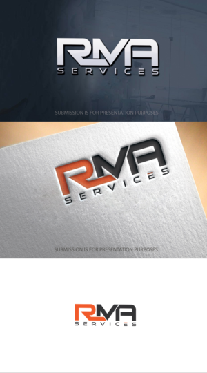 "RMA" logo and "RMA Services" logo ("Services" underneath "RMA") | Design de Logo par graphicevolution