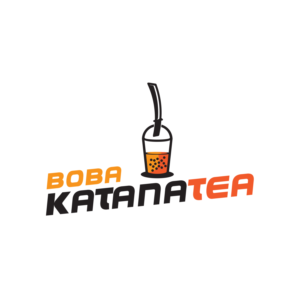 line 1= BOBA  , line 2 = KATANA TEA | Diseño de Logo por rls