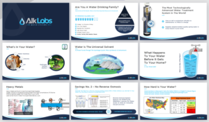 Water Filtration Company Needs completely refreshed powerpoint.  | PowerPoint Design by IndreDesign