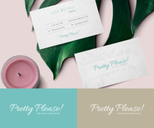 Logo Design by hazelGraphics for Pretty Please! Lash & Laser Studio | Design: #25131889